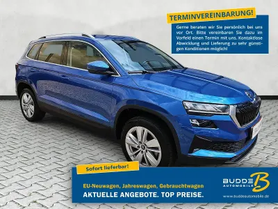Gebraucht Skoda Karoq Selection 150 PS (110 kW) 2025 Raceblau metallic SUV