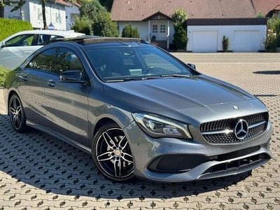 Grau Gebraucht 2017 Mercedes CLA220 AMG line Limousine | 13.900 € (Fairer Preis)