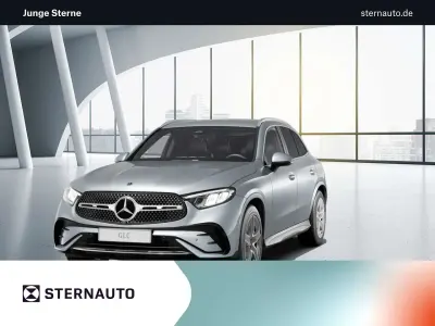 Używany Mercedes GLC300 AMG line 258 KM (189 kW) 2024 Srebrny SUV
