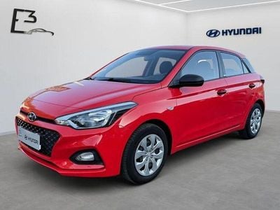 Usata Hyundai i20 Pure 75 CV (55 kW) 2020 Rosso Utilitaria