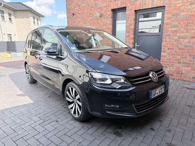 Gebraucht VW Sharan Sound 184 PS (135 kW) 2017 Schwarz Van / Kleinbus