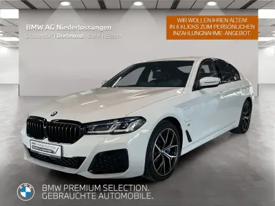 Usata BMW 530e M Sport 292 CV (214 kW) 2021 Bianco Berlina