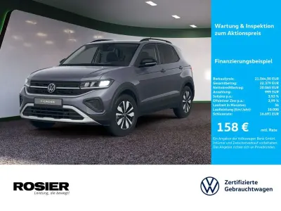 Gebraucht VW T-Cross Goal 116 PS (85 kW) 2025 Grau / rauchgrau SUV