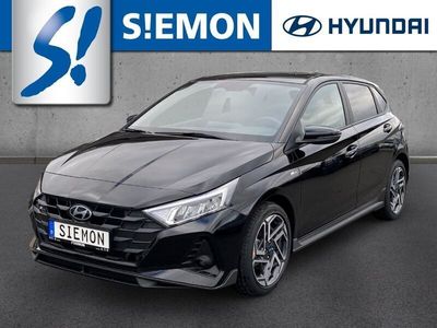 Neu Hyundai i20 N Line 101 PS (74 kW) 2025 Schwarz Limousine