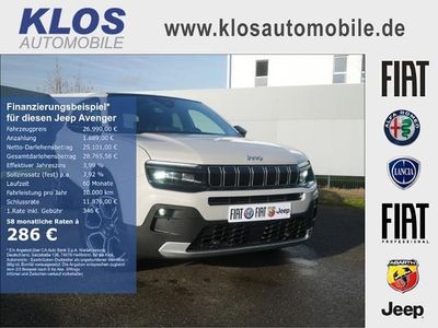 Grau stone metallic (beige) Neu 2026 Jeep Avenger Summit SUV | 26.990 € (Etwas zu teuer)