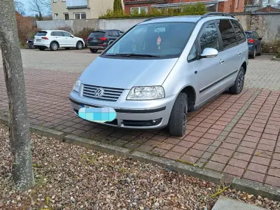 Gebraucht VW Sharan 140 PS (102 kW) 2008 Grau Van / Kleinbus