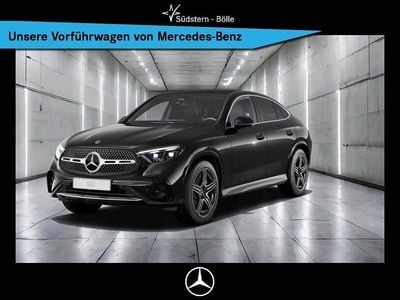 Gebraucht Mercedes GLC220 AMG line 197 PS (144 kW) 2025 Metalliclack obsidianschwarz Coupé