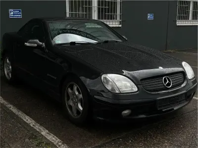 Gebraucht Mercedes SLK200 163 PS (119 kW) 2002 Schwarz Cabrio