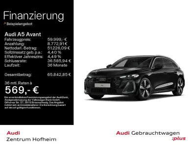 Gebraucht Audi A5 S-Line 299 PS (219 kW) 2025 Mythosschwarz metallic Kombi