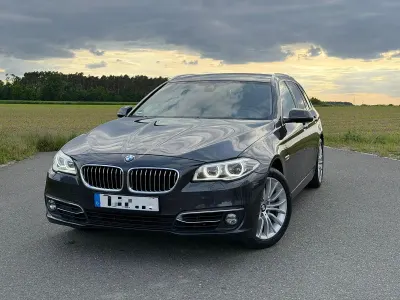 Gebraucht BMW 525 Luxury Line 218 PS (160 kW) 2015 Schwarz Kombi