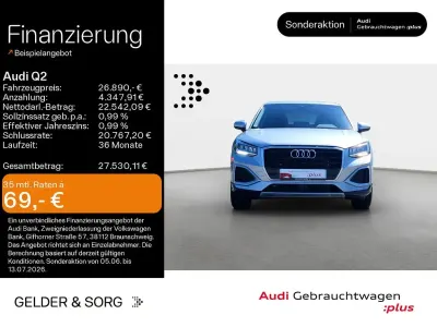 Gebraucht Audi Q2 Advanced 116 PS (85 kW) 2025 Florettsilber metallic SUV