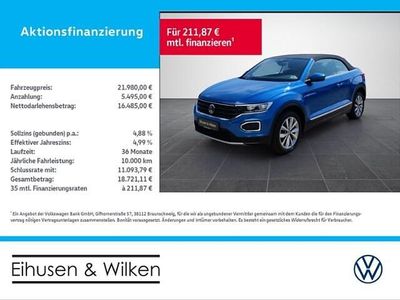 Gebraucht VW T-Roc Style 110 PS (80 kW) 2021 SUV