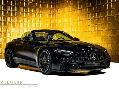 Neu Mercedes SL63 AMG AMG 585 PS (430 kW) 2025 Schwarz Cabrio