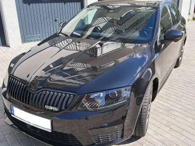 Gebraucht Skoda Octavia vRS 184 PS (135 kW) 2015 Schwarz Kombi