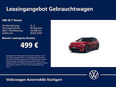 Gebraucht VW ID.7 GTX 250 kW (340 PS) 2025 Rot Kombi