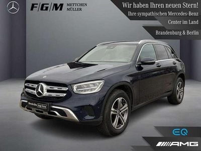 Usata Mercedes GLC300e AMG line 320 CV (235 kW) 2021 Blu SUV