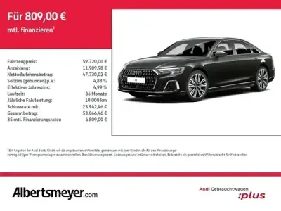 Usata Audi A8 Ambiente 210 CV (154 kW) 2022 Grigio Berlina