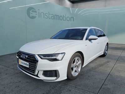 Weiß Gebraucht 2021 Audi A6 S-Line Kombi | 50.680 €