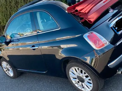 Usata Fiat 500C Lounge 69 CV (50 kW) 2014 Nero Cabrio