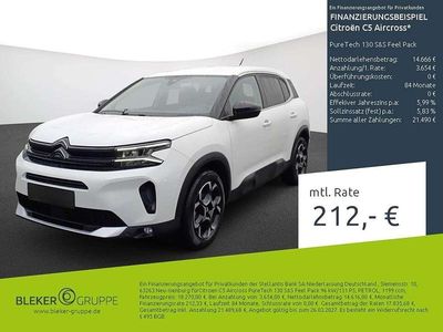 Usata Citroën C5 Aircross Feel 131 CV (96 kW) 2023 Bianco SUV