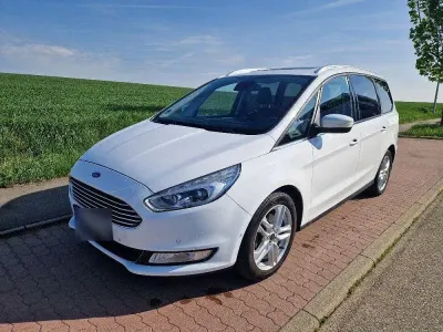 Gebraucht Ford Galaxy Titanium 209 PS (153 kW) 2017 Weiß Van / Kleinbus