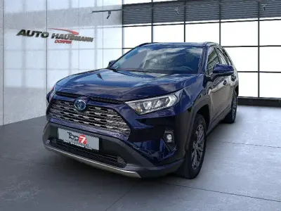 Gebraucht Toyota RAV4 Hybrid Team 218 PS (160 kW) 2022 Blau SUV