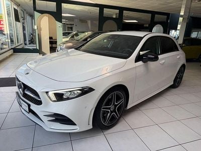 Usata Mercedes A180 AMG line 136 CV (100 kW) 2020 Bianco Berlina