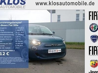 Second-hand Fiat 500e 86 kW (118 CP) 2023 Verde Berlinǎ