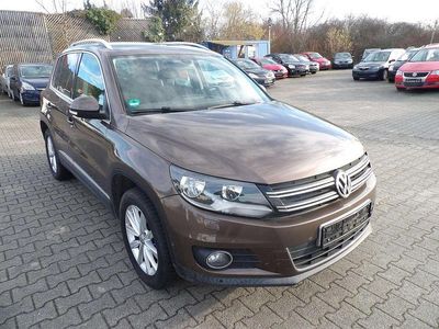 Gebraucht VW Tiguan Sportline 140 PS (102 kW) 2012 Toffeebraun metallic SUV