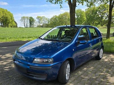 Gebraucht Fiat Punto 2002 Blau Kleinwagen