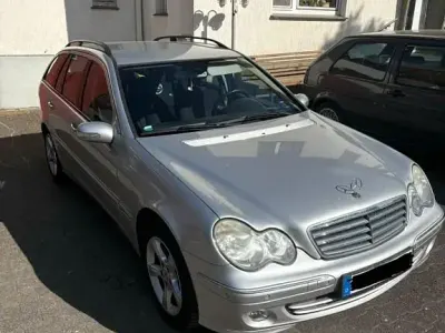 Brugt Mercedes C180 Elegance 143 HK (105 kW) 2005 Sølv Stationcar