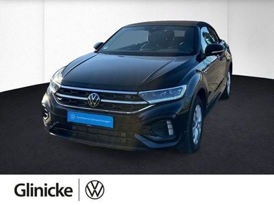 Gebraucht VW T-Roc Cabriolet R-line 150 PS (110 kW) 2024 Schwarz Cabrio