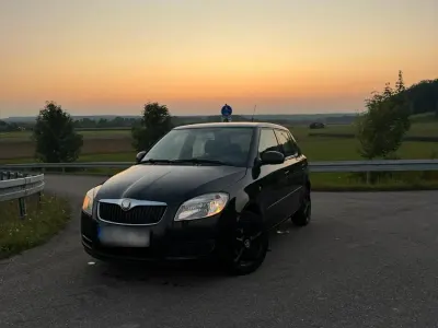 Gebraucht Skoda Fabia 60 PS (44 kW) 2007 Schwarz Kleinwagen