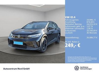 Gebraucht VW ID.4 Pure 125 kW (170 PS) 2023 Grenadillschwarz metallic SUV