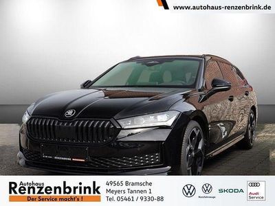 Neu Skoda Superb SportLine 150 PS (110 kW) 2025 Schwarz Kombi