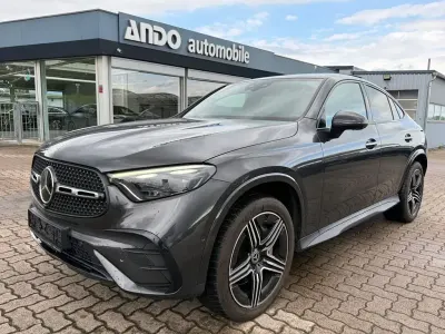 Używany Mercedes GLC400d AMG line 252 KM (185 kW) 2023 Szary Coupe
