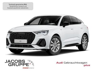 Gebraucht Audi Q3 Sportback S-Line 150 PS (110 kW) 2025 Gletscherweiß metallic SUV