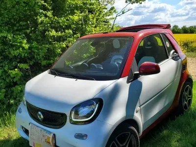 Używany Smart ForTwo Cabrio 90 KM (66 kW) 2019 Biały Kabriolet