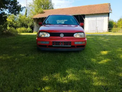 Gebraucht VW Golf III 60 PS (44 kW) 1997 Rot Kleinwagen