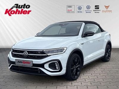 Gebraucht VW T-Roc Cabriolet Beats 150 PS (110 kW) 2022 Pure white (weiss) Cabrio