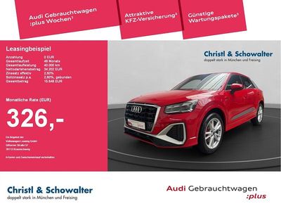 Gebraucht Audi Q2 S-Line 150 PS (110 kW) 2024 Progressivrot metallic SUV