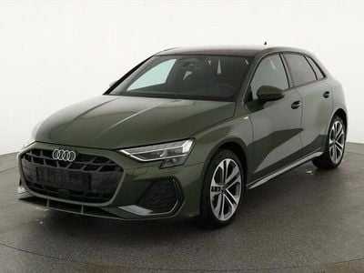 Neu Audi A3 S-Line 150 PS (110 kW) 2025 Distrikt grün metallic Limousine