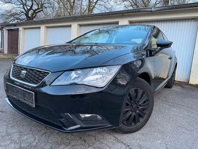 Gebraucht Seat Leon Style 105 PS (77 kW) 2014 Schwarz Limousine