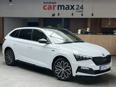Gebraucht Skoda Scala Monte Carlo 150 PS (110 kW) 2023 Moonweiss metallic Kleinwagen
