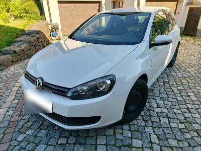 Gebraucht VW Golf VI 102 PS (75 kW) 2009 Weiß Kombi