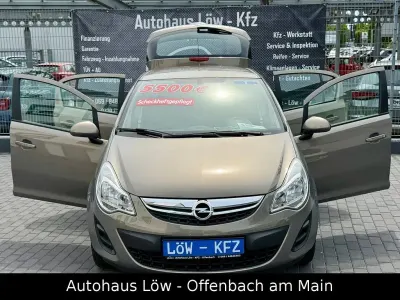 Gebraucht Opel Corsa Active 87 PS (63 kW) 2013 Grau Kleinwagen