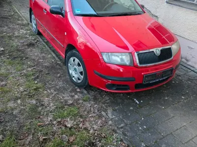 Gebraucht Skoda Fabia 80 PS (58 kW) 2006 Rot Kleinwagen