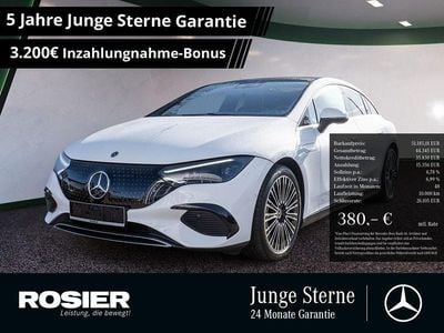 Gebraucht Mercedes EQE350 Electric Art 214 kW (292 PS) 2025 Weiss / polarweiß Limousine