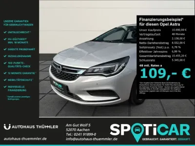 Gebraucht Opel Astra Edition 105 PS (77 kW) 2019 Silber Kombi