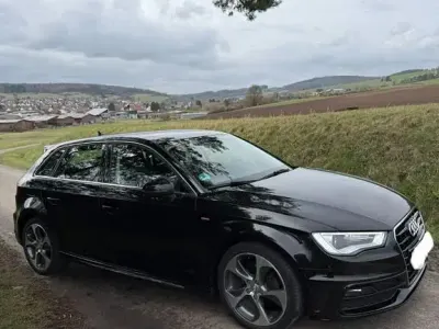 Second-hand Audi A3 S-Line 150 CP (110 kW) 2015 Negru Berlinǎ
